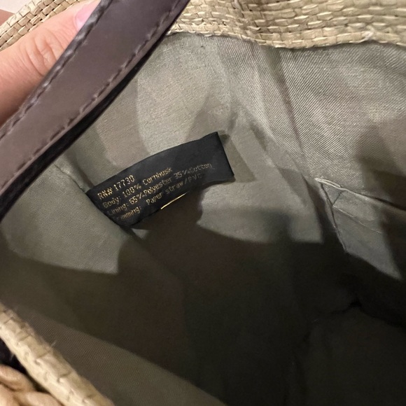 NWOT woven tote bag! - Picture 6 of 7